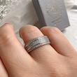 حلقه نقره لوکس ماربل