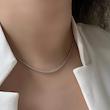 زنجیر نقره زنانه جسیکا نازک
