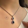 آویز تک نقره ژینوس 