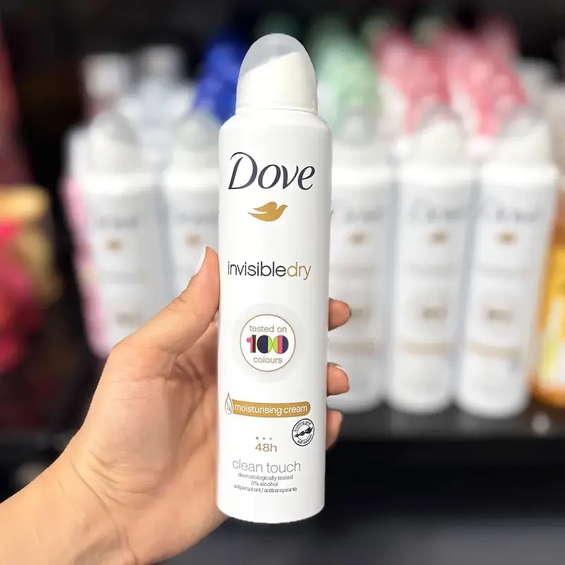 اسپری ضد تعریق مدل 100 InvisibleDry داو (سفارش هند)