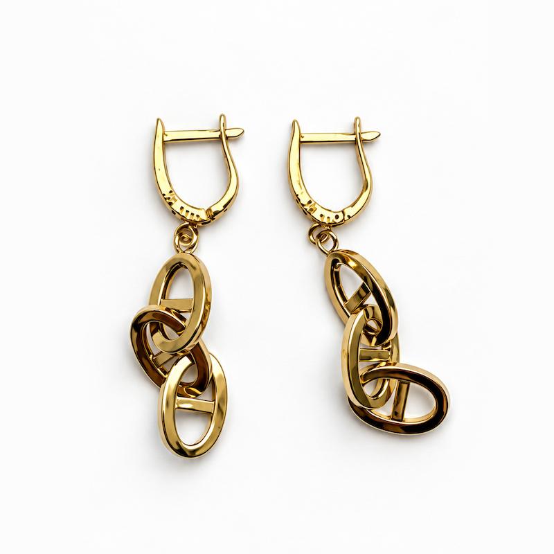 گوشواره طرح هرمس