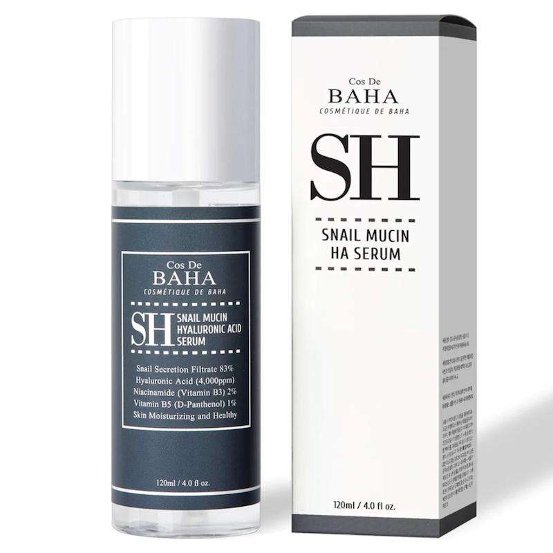 سرم هیالورونیک اسید و حلزون کاز دی باها