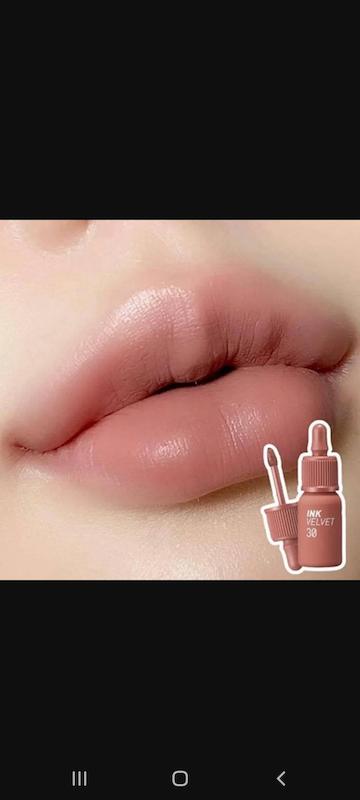 تینت یا رژ لب مایع مخملی و مات اورجینال کره ای پریپرا peripera ink velvet lip tint شماره ی  30
