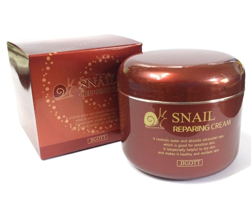 ✨ کرم ترمیم‌کننده و جوانساز حلزون جیگات (Jigott Snail Cream)