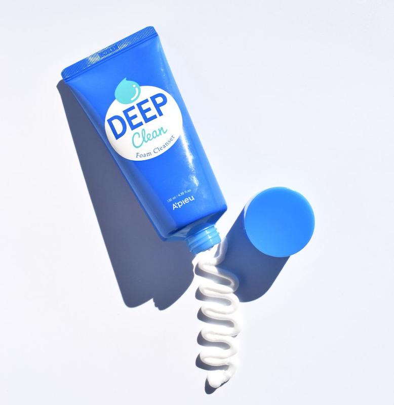 فوم شوینده صورت اورجینال کره ای دیپ اپیو apieu deep clean