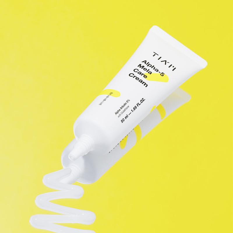 کرم ضد لک و روشن‌کننده آلفا ۵ تیام (TIAM Alpha-5 Mela Care Cream)