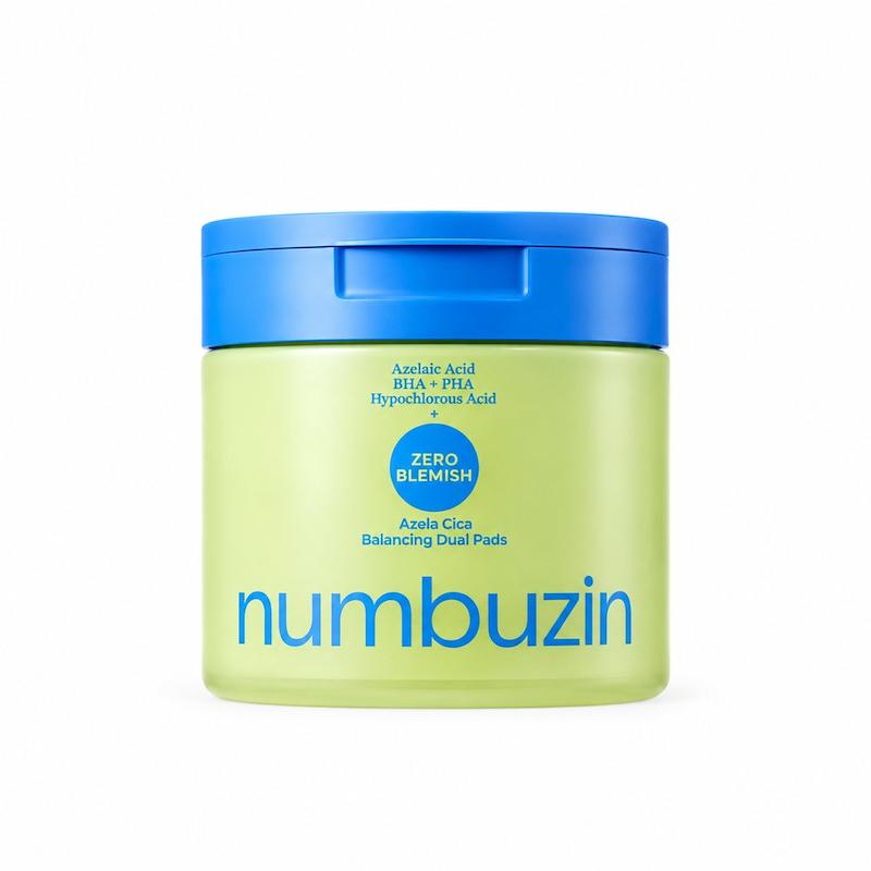 پد تونر دو طرفه لایه‌بردار و ضدجوش نامبوزین Azela Cica Zero Blemish