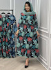 پیراهن دامن چین دار   👗جنس پارچه بوگاتی🥰🤗