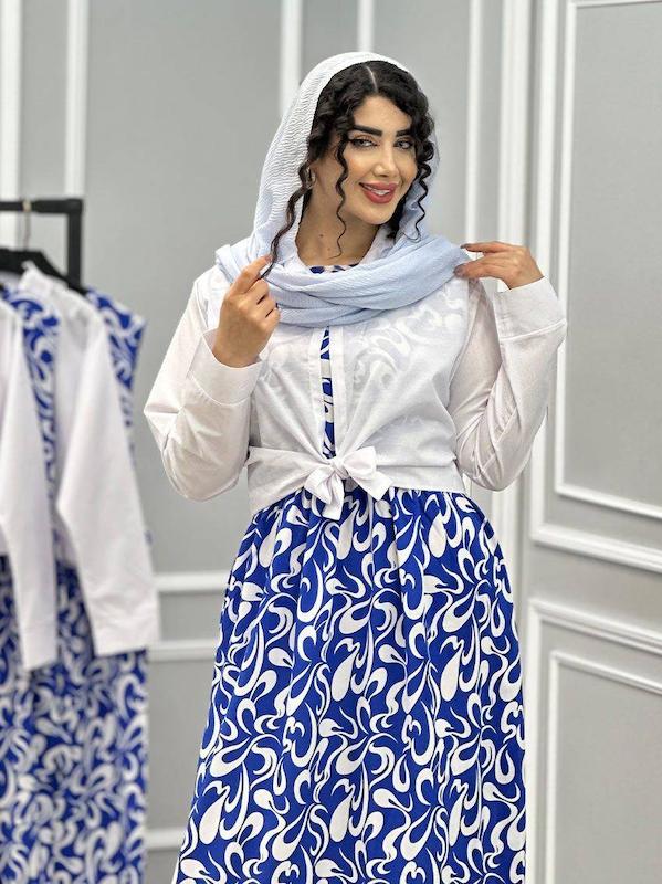 شومیز و سارفون   👗جنس پارچه بوگاتی🥰🤗