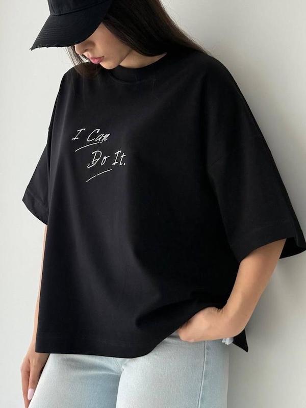 تیشرت محرمی من میتوانم باشم🖤