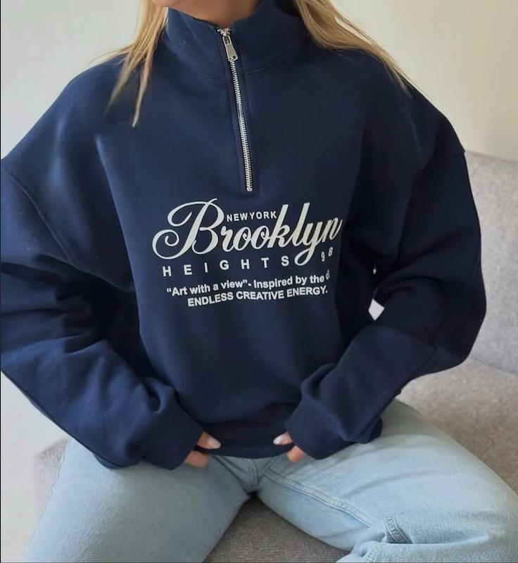 نیم زیپ BrooklYN زنانه🤩