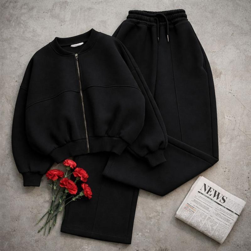 ست سویشرت شلوار بگ ❤️