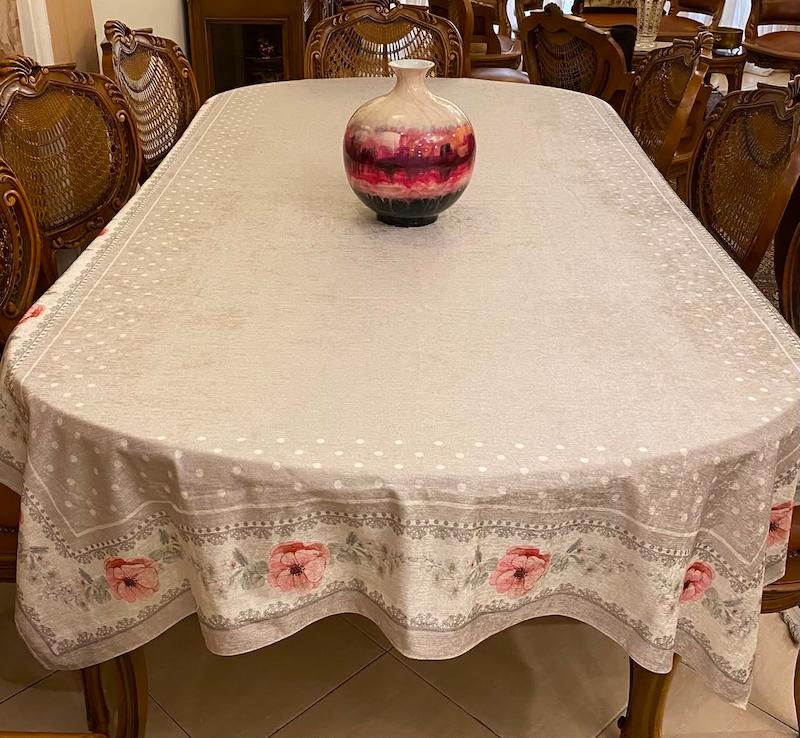 رومیزی طرح گل 