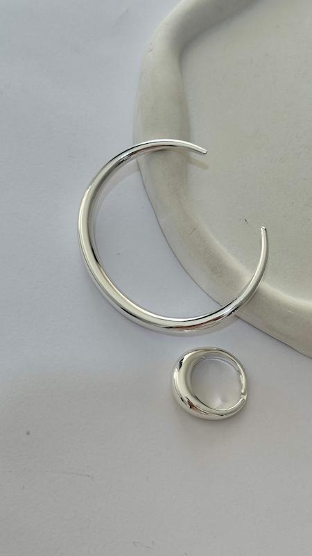 ست بنگل و انگشتر مینیمال