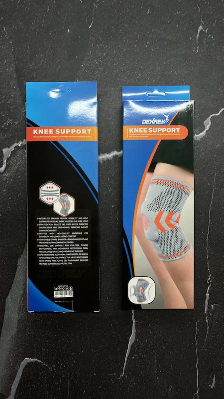 زانو بند تکی آتل دار با ۲ رنگ