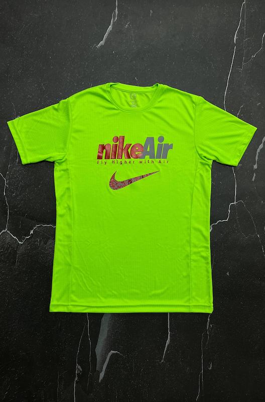 تیشرت نایک ایر با رنگ سبز -  حراجی L