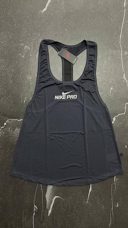 رکابی پشتکش نایک پرو رنگ نوک مدادی حراجی- L