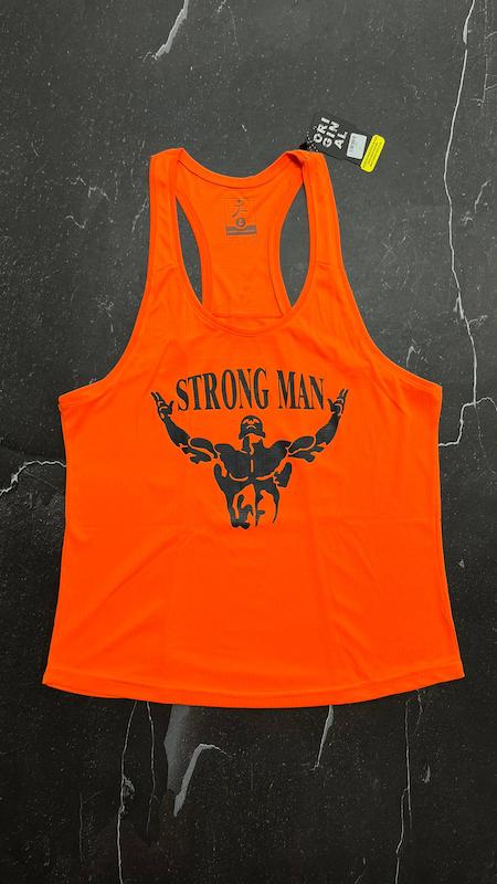 رکابی strong man رنگ نارنجی حراجی- L