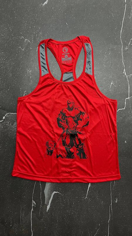 رکابی حراجی با رنگ قرمز - L