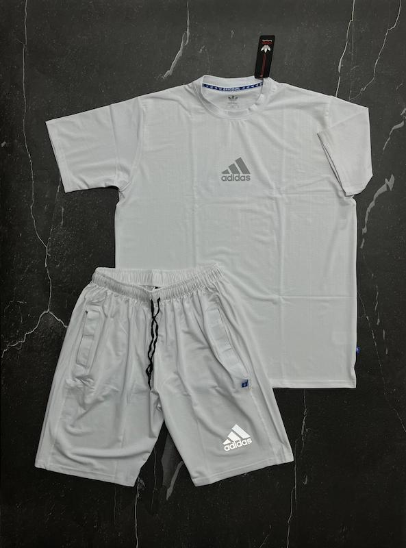 ست تیشرت + شلوارک آدیداس حراجی -3XL