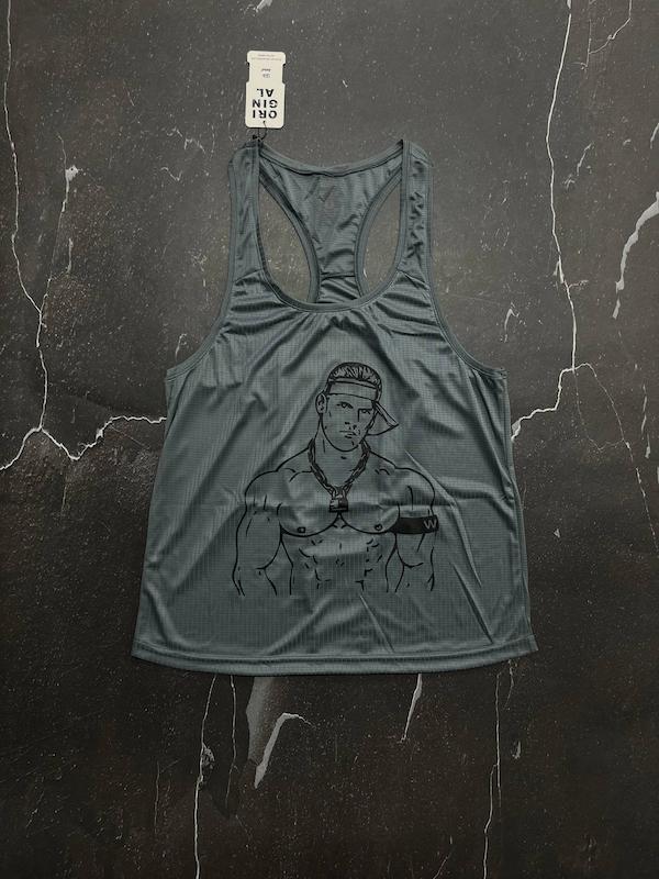 رکابی جان سینا با رنگ طوسی حراجی- L