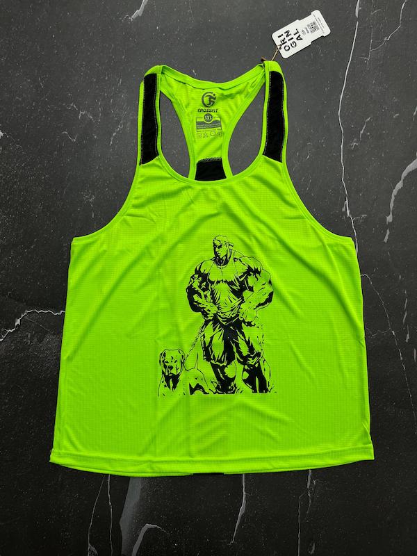 رکابی با رنگ سبز حراجی - 3XL