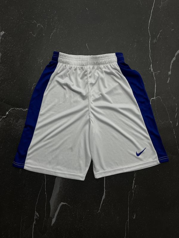 شلوارک اقتصادی نایکی با رنگ سفید آبی حراجی - L