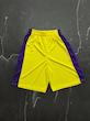 شلوارک اقتصادی با رنگ زرد بنفش حراجی - L