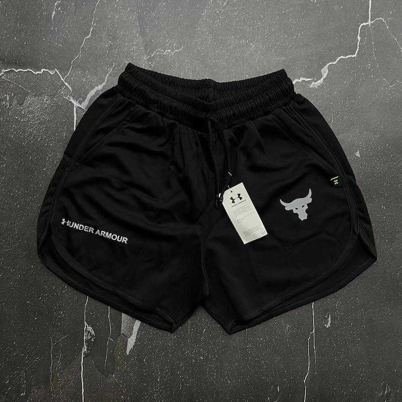 شلوارک راک با رنگ مشکی حراجی - L