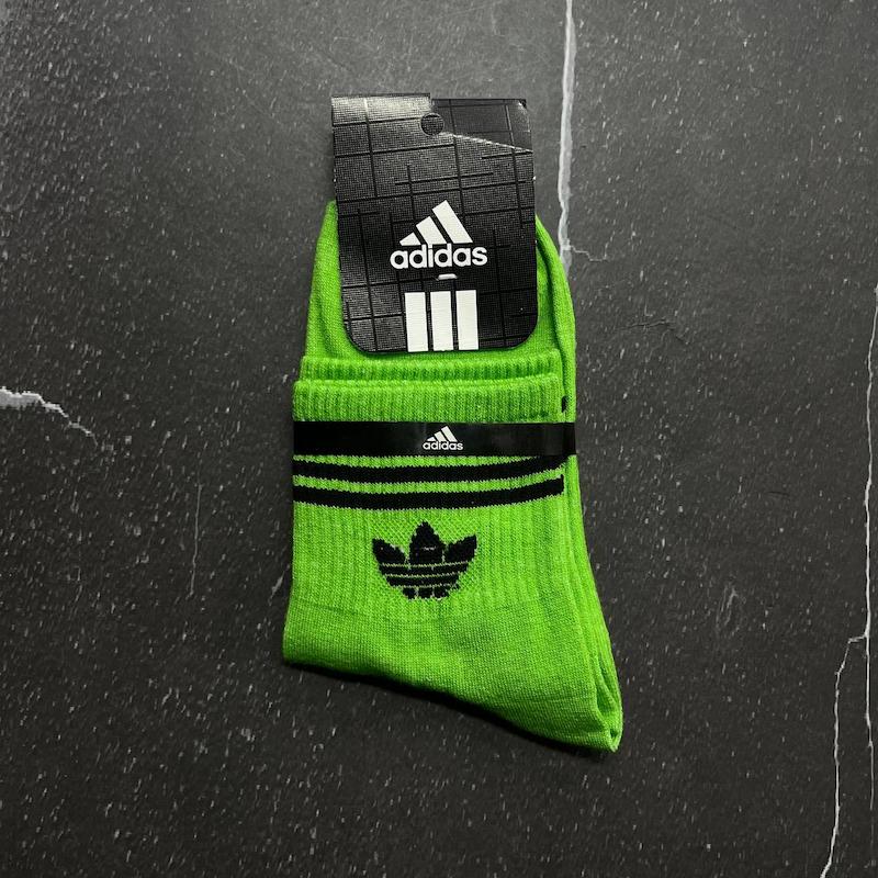 جوراب نیم ساق آدیداس رنگ سبز