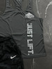 پکیج کد S3109 شامل رکابی قهرمانی + شلوارک کشاله دار با تم نوک مدادی