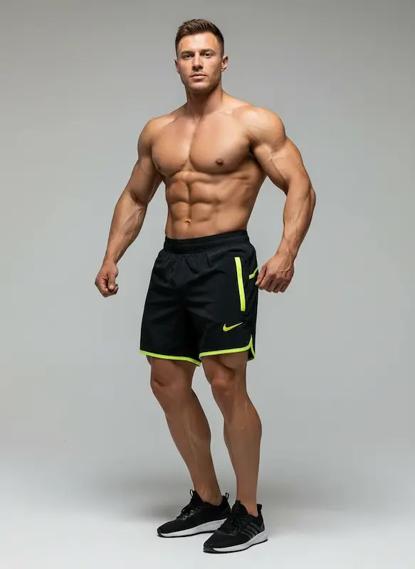 شلوارک نایکی نوار رنگی با ۴ رنگ خفن 🔥