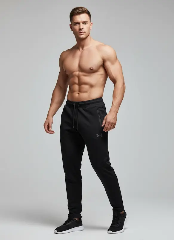 شلوار راسته آندارمور با رنگ مشکی 😎🔥