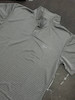 ست ورزشی مردانه برند نایک با تم طوسی مشکی شامل تیشرت یقه دار + شلوارک + جوراب ساقدار + هدبند  🖤🩶 پکیج کد E2082