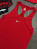 ست بدنسازی مردانه طرح نایک با تم قرمز مشکی شامل رکابی قهرمانی + شلوارک کشاله دار + جوراب ساقدار + مچبند چسب نانو + هدبند + شیکر دو تیکه 🖤🔥 پکیج کد E2083