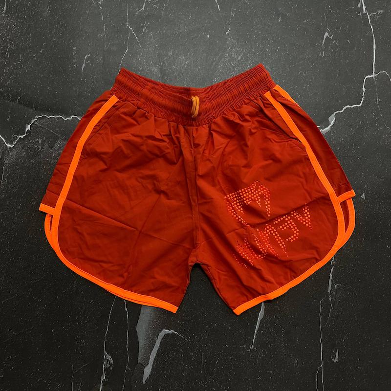 شلوارک بدنسازی مردانه مدل هلالی چاپ لیزری برند ونوم با ۵ رنگ 🔥