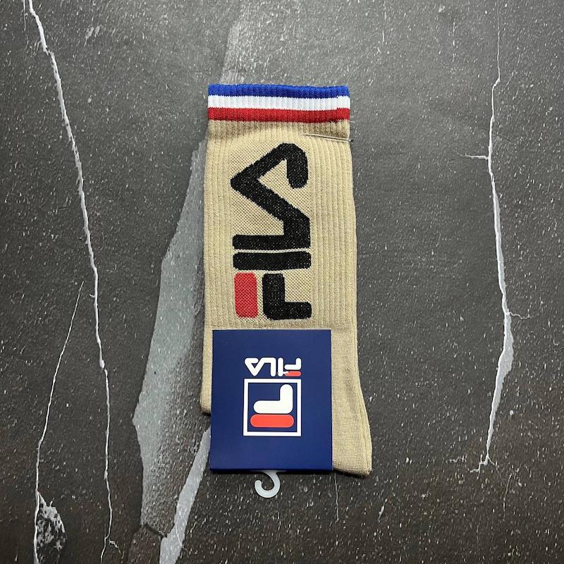 جوراب ساقدار کرم FILA