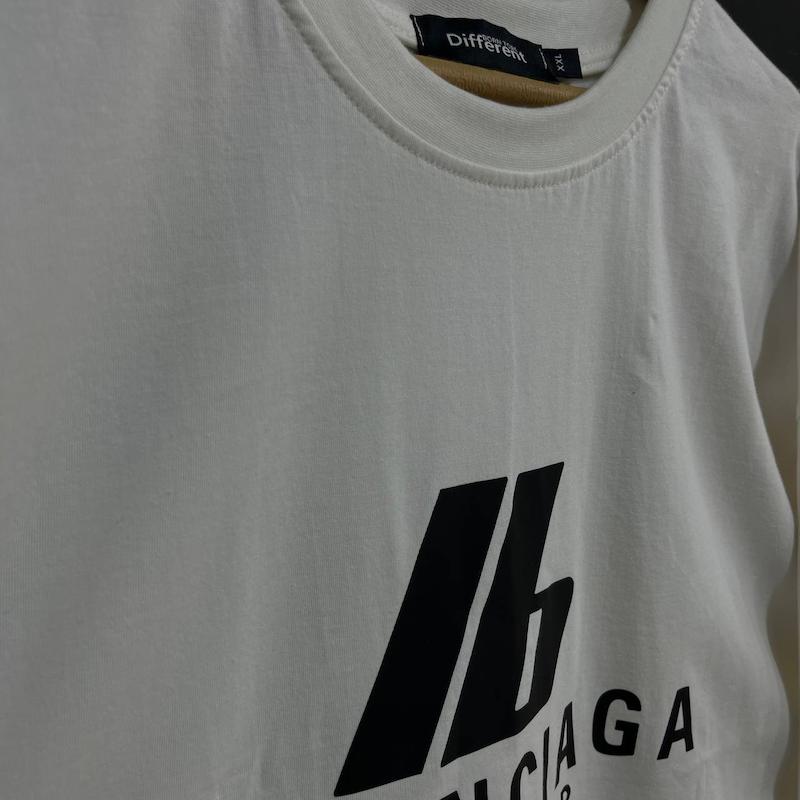 تیشرت Balenciaga پارچه دو نخ با رنگ سفید تک سایز حراجی - L