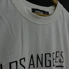 تیشرت los angeles پارچه دو نخ با رنگ سفید تک سایز حراجی - XL