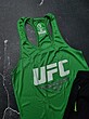 ست رکابی و شلوارک بدنسازی UFC سبز