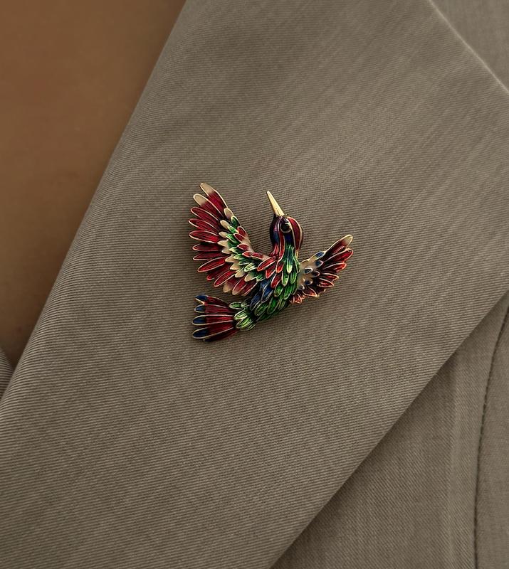 گل سینه پرنده سیمرغ