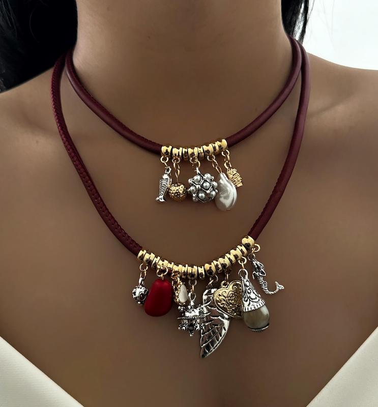 گردنبند چری دولاین زارا