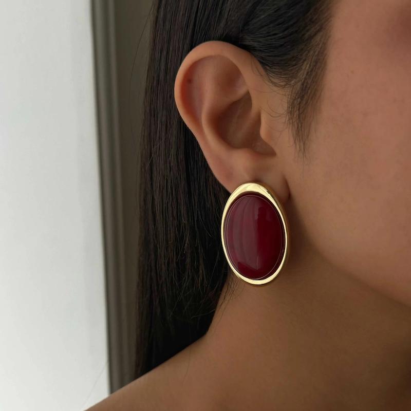 گوشواره بیضی چری