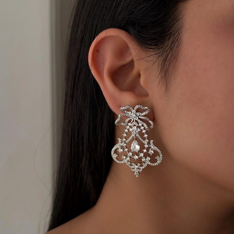 گوشواره جواهری تینا