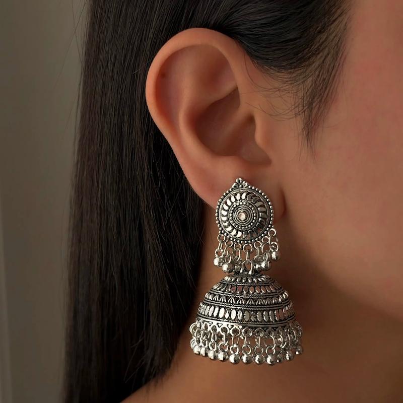 گوشواره کستینگ گرد تو خالی