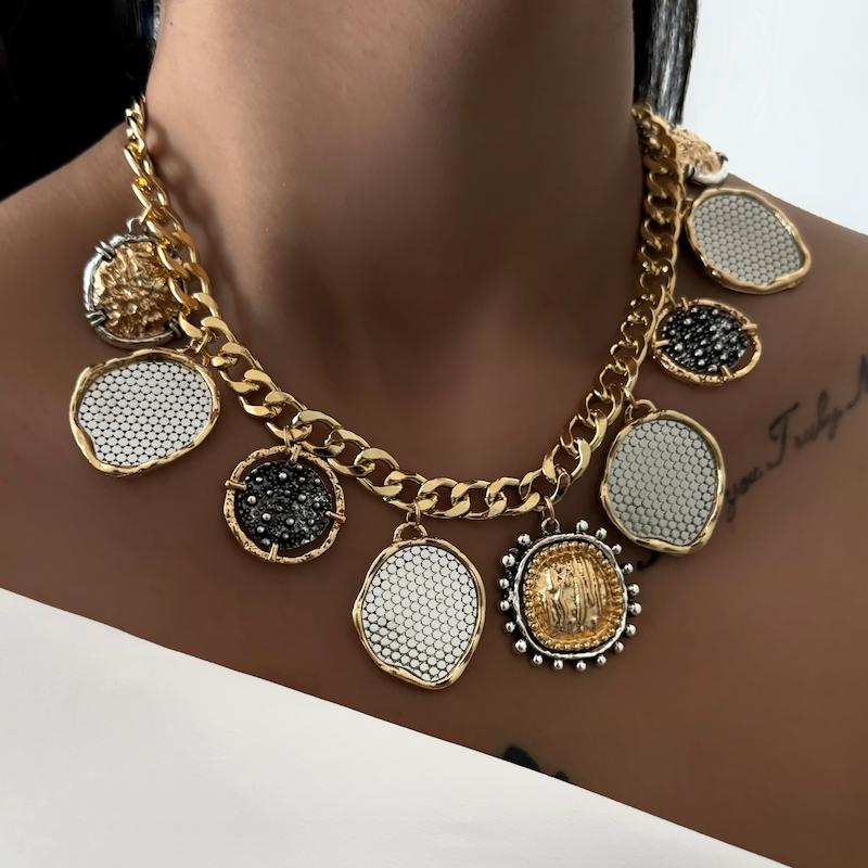 گردنبند سکه ای زارا