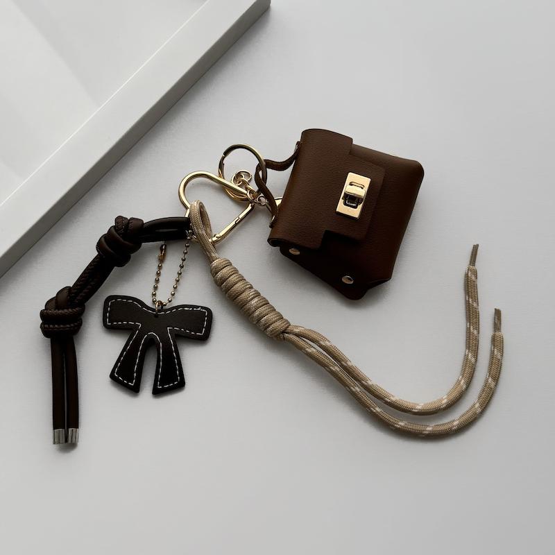 چارم کیف مینی بگ قهوه‌ ای