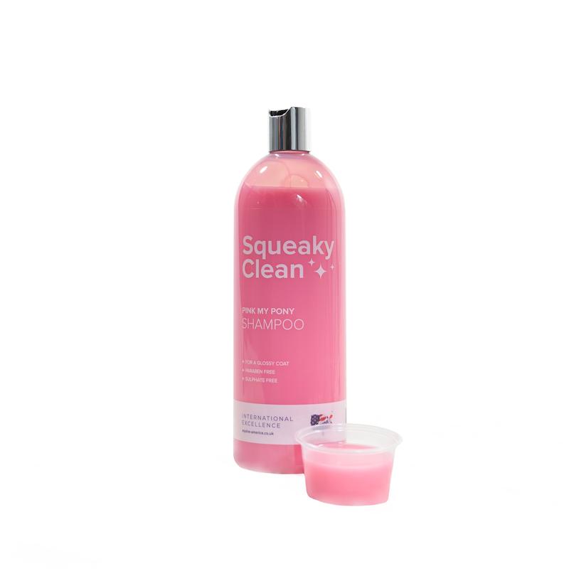GROOMING  SQUEAKY CLEAN SHAMPOOS  PINK MY PONY SHAMPOO ILTR 