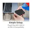 هارد اکسترنال توشیبا Canvio Basics 2TB ظرفیت 2 ترابایت گارانتی اصلی