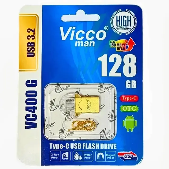 فلش مموری ویکومن VC400 G USB 3 ظرفیت 128 گیگابایت